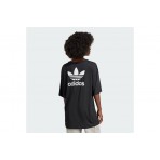 Adidas Originals Trefoil Tee Γυναικείο Κοντομάνικο T-Shirt Μαύρο