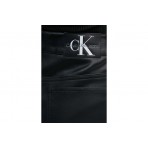 Calvin Klein Faux Leather High Rise Γυναικείο Παντελόνι