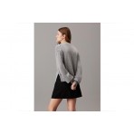 Calvin Klein Wool Sweater With Monogram Πουλόβερ Γυναικείο (J20J224224 P41)