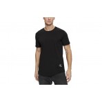 Calvin Klein Cotton Badge Ανδρικό Κοντομάνικο T-Shirt Μαύρο