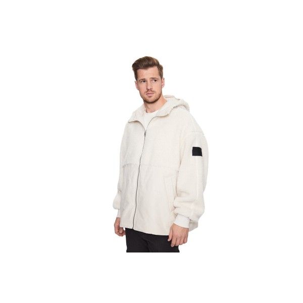 Calvin Klein Ζακέτα Με Κουκούλα Sherpa Ανδρική (J30J323705 ACF)