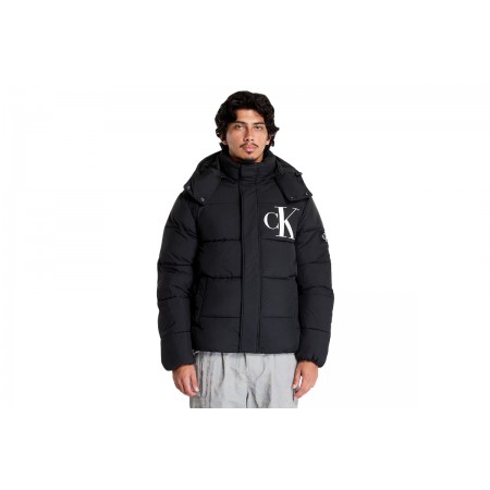 Calvin Klein Essentials Non Down Puffer Μπουφάν με Κουκούλα