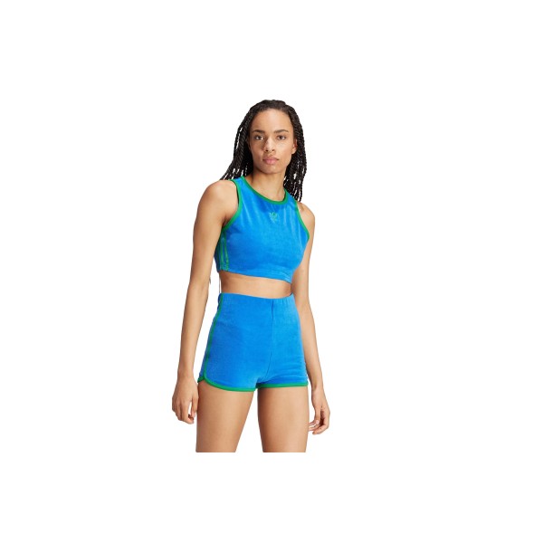 Adidas Originals Terry Crop Tank Crop Top Αμάνικο Γυναικείο (JH0620)