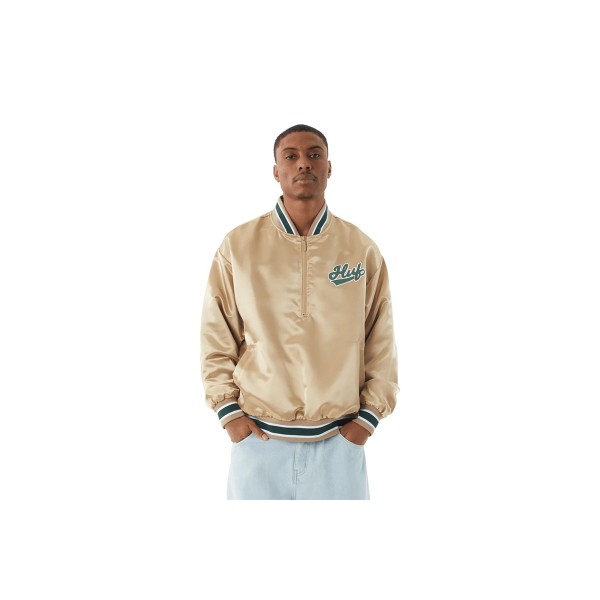 Huf Pop Fly Satin Baseball Jacket Ανδρικό (JK00419 TAN)