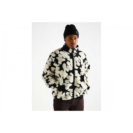 Huf Abstract High Pile Jacqu Μπουφάν Sherpa Ανδρικό 