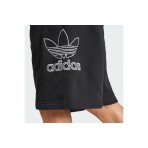 Adidas Originals Adicolor Trefoil Ανδρική Αθλητική Βερμούδα Μαύρη