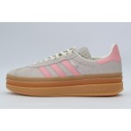 Adidas Originals Gazelle Bold Sneakers Γκρι Ανοιχτό, Ροζ, Καφέ