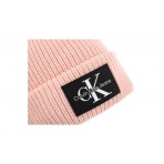 Calvin Klein Monologo Patch Beanie Σκουφάκι Χειμερινό (K60K607383 TKY)