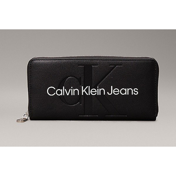 Calvin Klein Sculpted Zip Around Mono Πορτοφόλι (K60K607634 01R)