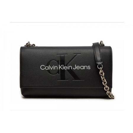 Calvin Klein Sculpted Ew Flap W-Chain25 Τσαντάκι Χιαστί - Ώμου 