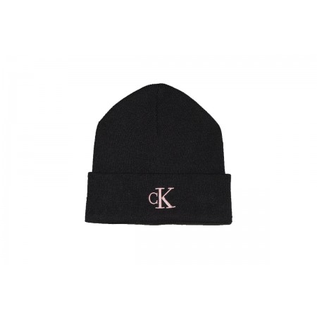 Calvin Klein Monogram Embro Beanie Σκουφάκι Χειμερινό 