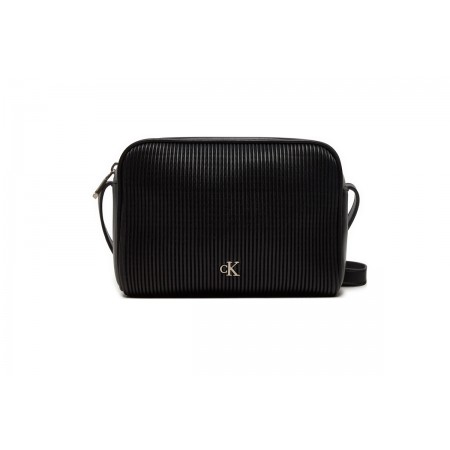 Calvin Klein Rib Camera Bag 18 Γυναικείο Τσαντάκι Χιαστί - Ώμου