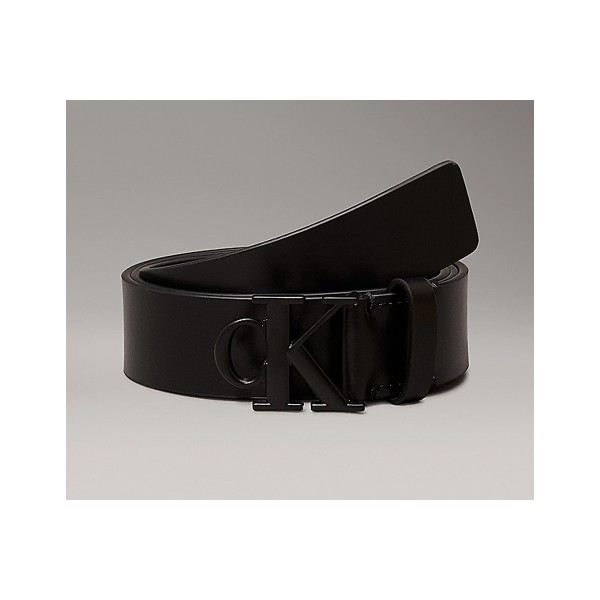 Calvin Klein Monogram Tonal Plaque Belt 30Mm Ζώνη Casual (K60K613125 BEH)