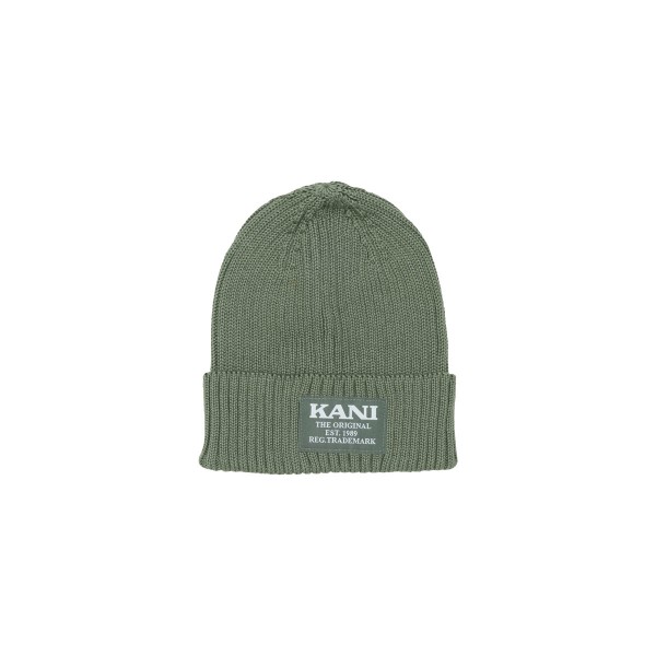 Karl Kani Woven Retro Classic Beanie Σκουφάκι Χειμερινό (KA-233-006-3 GREEN)