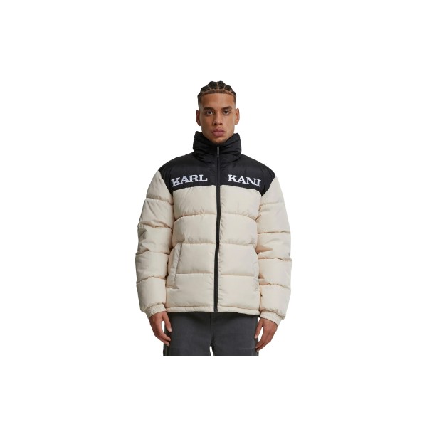 Karl Kani Retro Essential Μπουφάν Puffer Ανδρικό (KM-JK012-023-24 BEIGE)