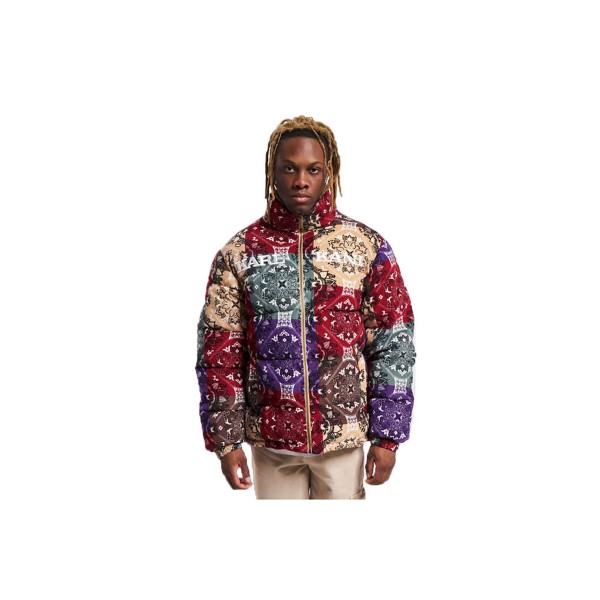 Karl Kani Retro Paisley Corduroy Μπουφάν Puffer Ανδρικό (KM233-035-2 MULTICOLOR)