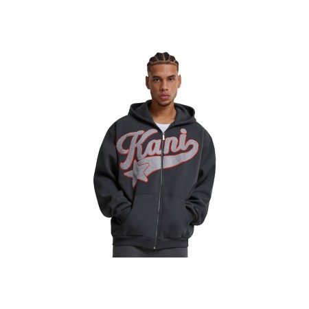 Karl Kani Star Logo Os Full Zip Ζακέτα Βαμβακερή Ανδρική 