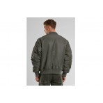 Karl Kani Small Signature Distressed Ανδρικό Bomber Μπουφάν