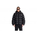 Karl Kani Sport Patch Square Quilted Ανδρικό Puffer Μπουφάν Μαύρο