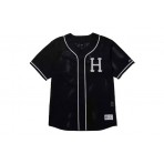 HUF Crackerjack Ανδρικό Baseball Jersey Μαύρο