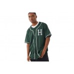 HUF Crackerjack Ανδρικό Baseball Jersey Κυπαρισσί