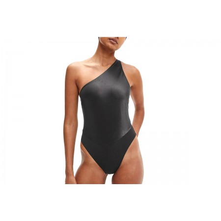 Calvin Klein One Shoulder One Piece Μαγιό Ολόσωμο Γυναικείο 