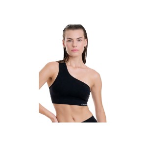 Calvin Klein One Shoulder Bralette (KW0KW02313 BEH)