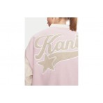 Karl Kani Retro Patch Star Logo Os College Μπουφάν Bomber Γυναικείο (KW243-041-2)