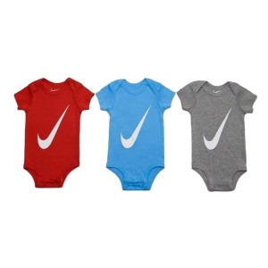 Nike Bodysuit Σετ Κορμάκια 3-Τεμάχια (MN0272 U10)