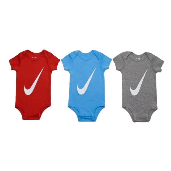 Nike Bodysuit Σετ Κορμάκια 3-Τεμάχια (MN0272 U10)