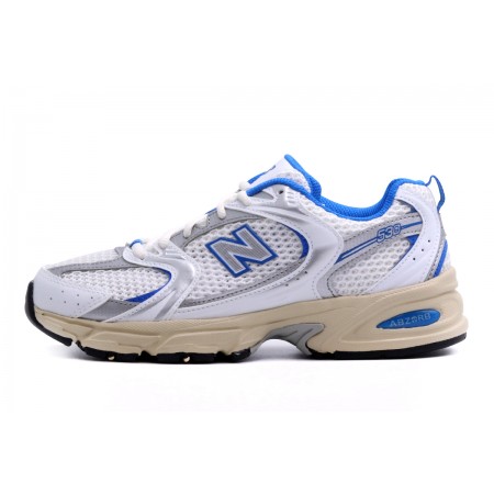 New Balance 530 Unisex Sneakers Λευκά, Ρουά, Ασημί, Μπεζ