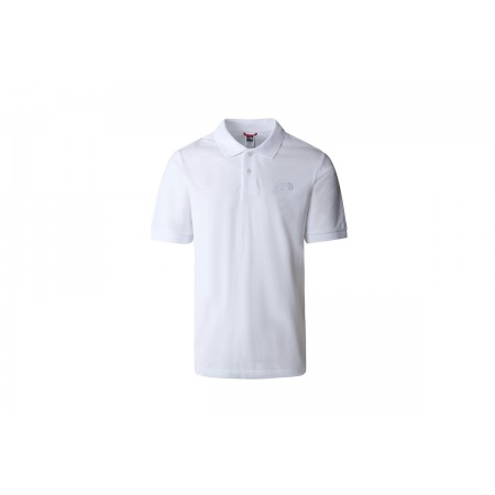 The North Face Polo Piquet Ανδρικό Κοντομάνικο T-Shirt Λευκό