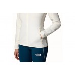 The North Face 100 Glacier Fleece Γυναικεία Ζακέτα Λευκή