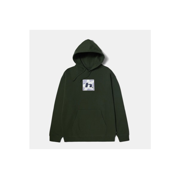 Huf H Star P-O Hoodie Ανδρικό (PF00679 HUNTER GREEN)