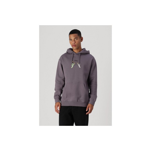 Huf Song P-O Hoodie Ανδρικό (PF00681 LIGHT PLUM)