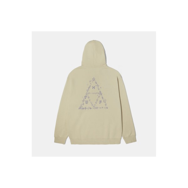 Huf Gleam P-O Hoodie Ανδρικό (PF00682 STONE)