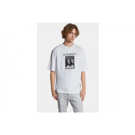 Dsquared2 Loose Fit T-Shirt Ανδρικό 