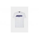 Dsquared2 Cool Fit Tee Ανδρικό Κοντομάνικο T-Shirt Λευκό