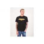 Dsquared2 Cool Fit Tee Ανδρικό Κοντομάνικο T-Shirt Μαύρο