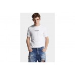 Dsquared2 Cool Fit Tee Ανδρικό Κοντομάνικο T-Shirt Λευκό