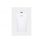 Dsquared2 Cool Fit Tee Ανδρικό Κοντομάνικο T-Shirt Λευκό