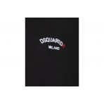 Dsquared2 Ανδρικό Κοντομάνικο T-Shirt Μαύρο