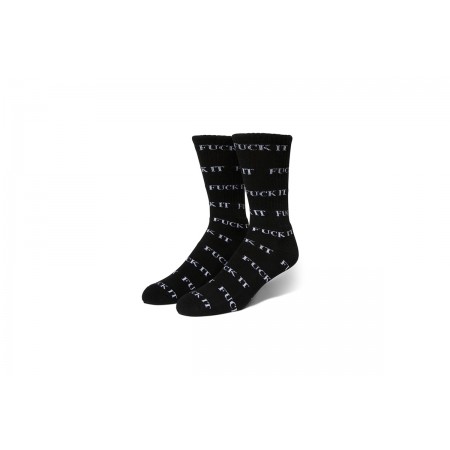 Huf Fuck It Sock Kάλτσες Ψηλές (SK00420 BLACK)