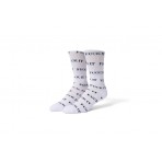 Huf Fuck It Sock Kάλτσες Ψηλές (SK00420 WHITE)