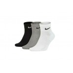 Nike Everyday Lightweight Ankle Κάλτσες Κοντές 3-Τεμάχια (SX7677 964)