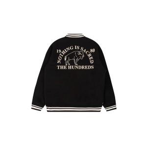 The Hundreds Team Fleece Jacket (T24F103013 BLACK)