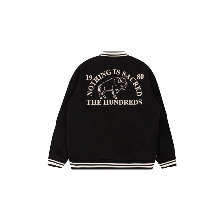 The Hundreds Team Fleece Ανδρικό Τζάκετ Μαύρο