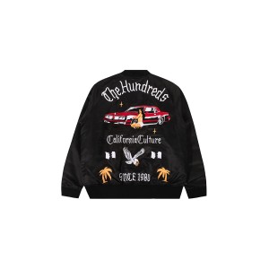 The Hundreds East Souvenir Μπουφάν Bomber Ανδρικό (T24F203008 BLACK)