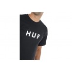 Huf Essentials Og Logo S-S T (TS00508 BLACK)