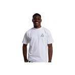 Huf Set Tt S-S  T-Shirt Ανδρικό (TS01953 WHITE)